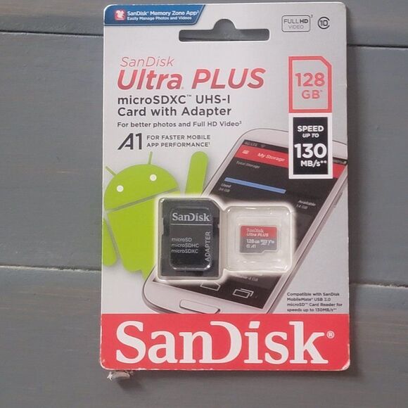 SanDisk Ultra Micro SD Memory Card with Adapter 128 GB - 1.0 Ea - Picture 5 of 11